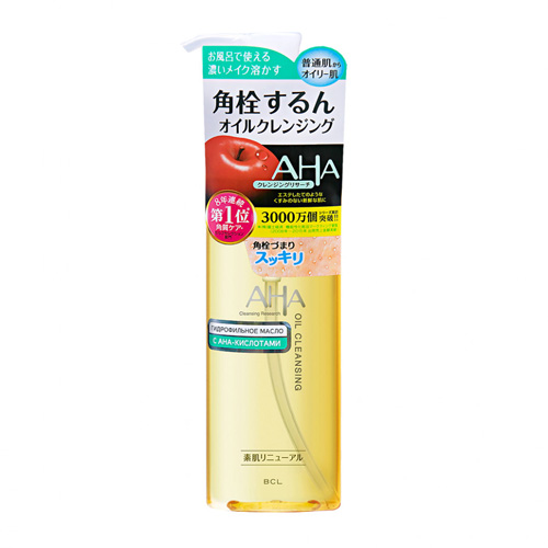 Гидрофильное масло для снятия макияжа с фруктовыми кислотами 145 мл, AHA Basic