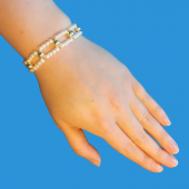 Браслет "Изысканный" с камнем гематит Браслет "Изысканный" с камнем гематит